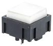 TACTILE SW, SPST-NO-DM/0.025A/50V, 135GF 320E11WHT