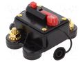 Fuse: automatic; 250A; time-lag; automotive; 78x52x37mm; 12÷24VDC 4CARMEDIA SBA-250A
