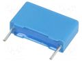 Capacitor: polyester; 100nF; 200VAC; 400VDC; 15mm; ±10%; MKT; THT EPCOS B32522E6104K