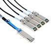 COMPUTER CABLE, QSFP+/SFP+ PLUG, 1M SF-QSFP4SFPPS-001