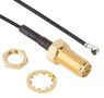 CBL ASSY, R/A AMC PLUG-SMA BLKHD JACK 336313-14-0300