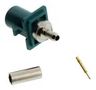 RF COAX CONN, FAKRA PLUG, 50 OHM FA1-NZSP-C01-1