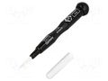 Ceramic trimmer; Bit: slot; Size: SL 2.6; Blade length: 16mm C.K CK-484526
