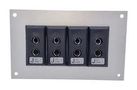THERMOCPL CONN, W/PANEL, SOCKET, J, 4WAY IS-J-FF + FSP-4