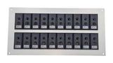 THERMOCPL CONN W/PANEL, SOCKET, J, 20WAY IS-J-FF + FSP-20