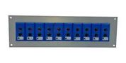 THERMOCPL CONN W/PANEL, SOCKET, K, 10WAY JS-K-FF + FSP-10