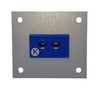 THERMOCPL CONN, W/PANEL, SOCKET, K, 1WAY JM-K-FF + FMP-1
