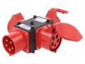 Connector: AC supply 3-phase; splitter; 32A; 400VAC; IEC 60309 PAWBOL PB.MINI-2