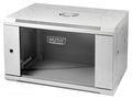 Enclosure: rack cabinet; Standard: 19"; 6U; grey; Z: 430mm; X: 600mm DIGITUS DN-W19-06U/450