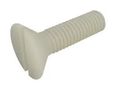 SCREW, SLOTTED, M5X0.8, 8MM, NYLON 6.6 RP0000381113