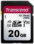 SD CARD, 20GB, 3D NAND FLASH, SLC TS20GSDC240I