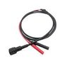 BNC PLUG-4MM BANANA PLUG, BLK, RED, 1.2M AI-21.010-1.2M