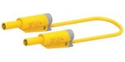 STACK 4MM BANANA PLUG-PLUG, YELLOW, 59MM MP771113