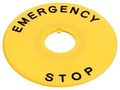NAMEPLATE, E-STOP SWITCH HAAV4-27.
