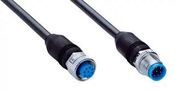 SENSOR/ACTR CBL, 8P, M12 RCPT-PLUG, 10M YF2A28-100UA6M2A28