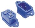 CONNECTOR, POWER ENTRY, PLUG, 10/15A, SOLDER TAB IN-VAC14KS-001