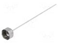 Fuse holder; 5x20mm; 8A; Plating: silver plated; Leads: axial SCHURTER 1331.0044