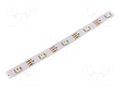 Programmable LED tape; RGB; 5050; LED/m: 30; 10mm; IP20; 140°; 9W/m WORLDSEMI HCAAA30W
