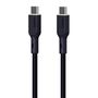 USB-C to USB-C Cable Aukey CB-SCC142, 140W, 1.8m (black), Aukey CB-SCC142 Black