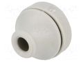 Grommet; Ømount.hole: 19mm; elastomer thermoplastic TPE; grey TRELLEBORG T-VET7-10