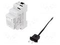 Level monitoring relay; conductive fluid level; 230VAC; IP20 ZAMEL PZM-10