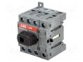 Switch-disconnector; Poles: 4; for DIN rail mounting; 25A; OT ABB OT25F4N2
