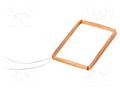 Antenna; RFID; 125kHz; Body dim: 38x58x3mm; Usable dim: 32x52x3mm SR PASSIVES CP-1.6MH-32-52-3