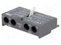 Auxiliary contacts; NO x2; front; Leads: screw terminals ABB HKF1-20