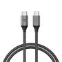 Orico 100W USB-C to USB-C charging cable (black), Orico CDX-100CC-BK-BP-IP