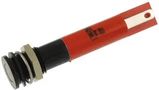 PANEL MOUNT INDICATOR, LED, 8MM, RED, 2V Q8F1BXXR24E.