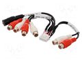 Connector; RCA; JVC; PIN: 14 4CARMEDIA CONN.JVC.01