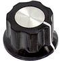 FLUTED KNOB WITH LINE INDICATOR, 3.175MM PKES60B1/8.