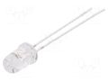 CRLED; blue; 5mm; 8400mcd; 15°; Front: convex; 5.5÷20VDC OPTOSUPPLY OSB5SA5111A-CR