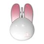 MOFII Wireless Mouse + Bluetooth Rabbit M6DM Glossy (White-Pink), MOFII M6DM Oil Pink