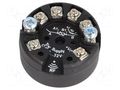 Converter: temperature; 6÷32VDC; OUT 1: 4÷20mA; head form B PIXSYS 2000.35.015