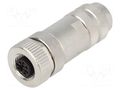Connector: M12; plug; PIN: 5; female; straight; IP67; screw terminal LAPP 22260646