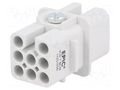 Connector: HDC; contact insert; female; EPIC H-D; PIN: 8; 10A; 60V LAPP 11251500