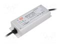 Power supply: switching; LED; 74.55W; 35÷71VDC; 1050mA; 180÷295VAC MEAN WELL ELG-75-C1050