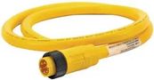 CORDSET, MALE, SINGLE ENDED, 5POS, 16AWG, 15FT MN53AC01E15