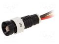 Indicator: LED; recessed; red/green/yellow; 24VDC; 24VAC; Ø11mm POLAM-ELTA LRGY-D5-24AC/DCWK
