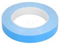 Tape: heat transfer; W: 19mm; L: 25m; Thk: 0.2mm; 0.8W/mK; UL94V-0 IPT TT707-19MM-25M