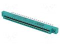 Connector: card edge; PIN: 44; soldering; gold-plated; 3.96mm; 305 EDAC 305-044-500-202