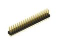 PIN HEADER, 40POS, 2ROW, 2.54MM, THT SL 2 025 40 G