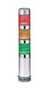 SIGNAL TOWER, AMBER/GREEN/RED, 24VDC MES-302A-RYG