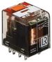 POWER RELAY, DPDT, 12A, 230VAC, SOCKET 3-1415002-1