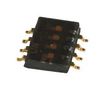DIP SWITCH, SPST, 0.25A, 24V, SMD 97C04SRT