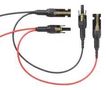 SOLAR PV CLAMP TEST LEAD SET, BLK/RED PVLEAD3