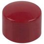 CAP, ROUND, RED 30B1012-5.