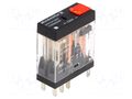 Relay: electromagnetic; DPDT; Ucoil: 230VAC; Icontacts max: 5A WEIDMÜLLER DRI424730LT