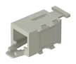 RJ45 CUBE, PATCH CABLE, SMALL TAB, MALE 09149451001